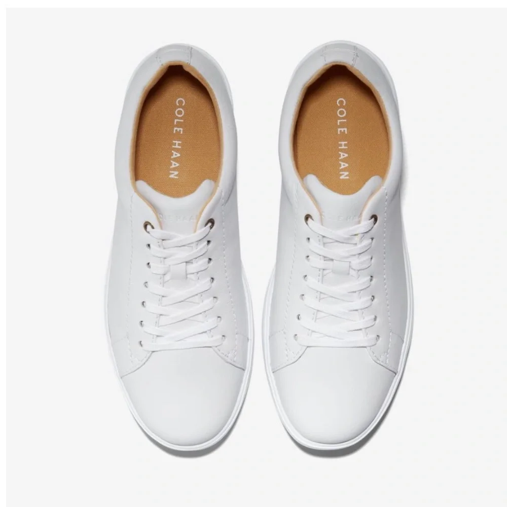 Cole Haan Grand Crosscourt Daily lace up low top Sneakers - Picture 1 of 4